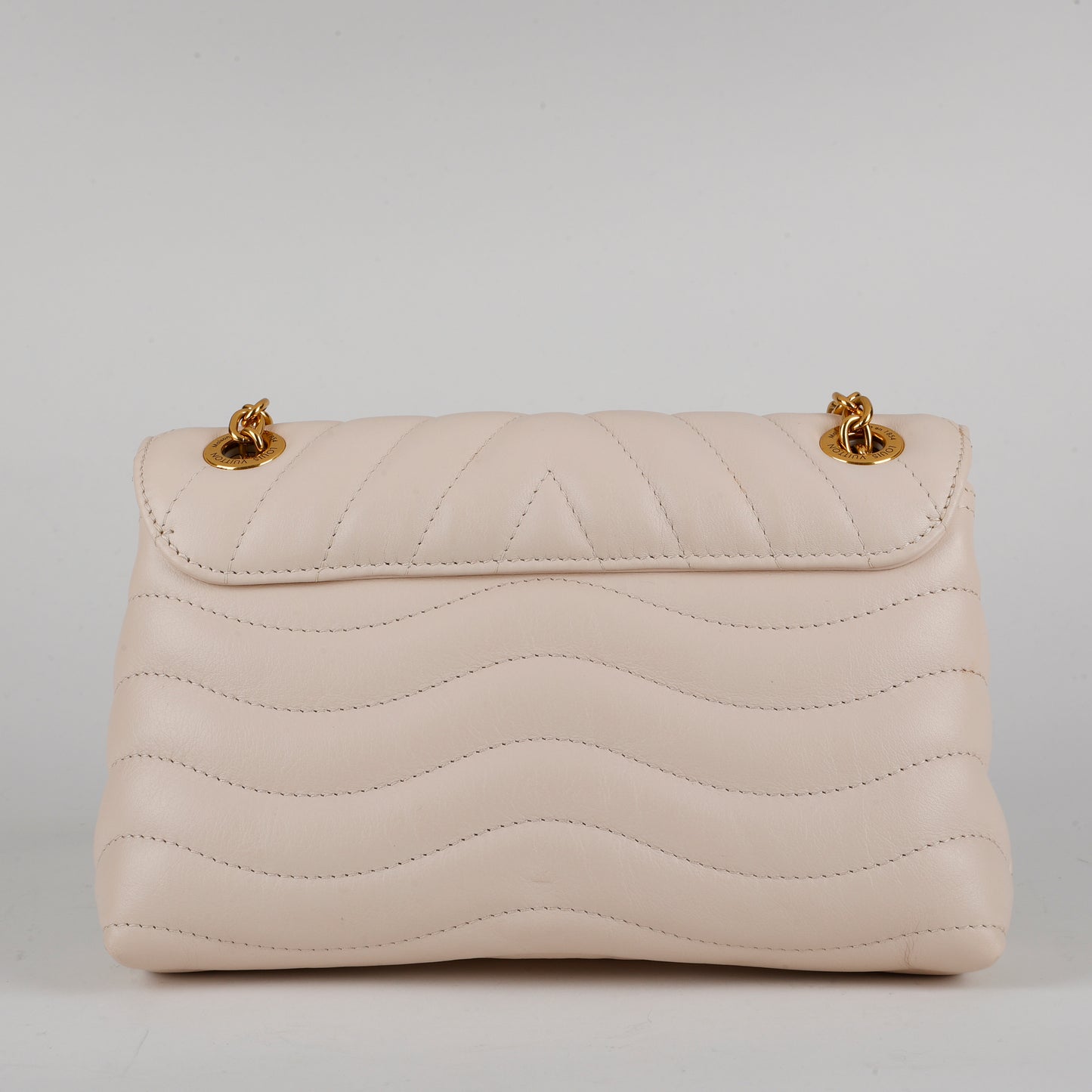 New Wave Chain Bag, Cream 12341
