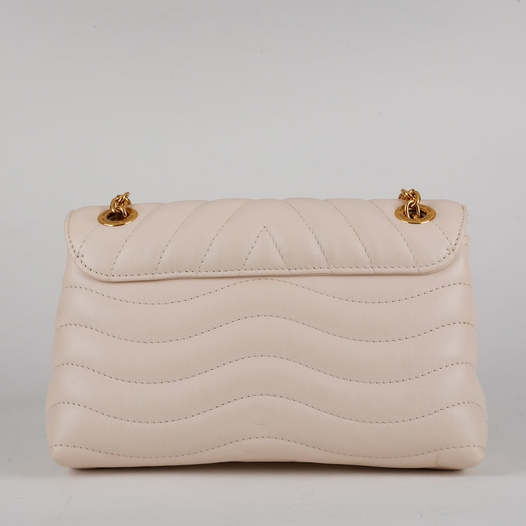New Wave Chain Bag, Cream 12341