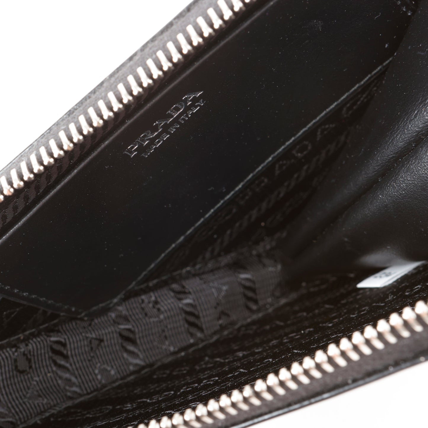 Embellished Satin And Leather Mini Pouch Black