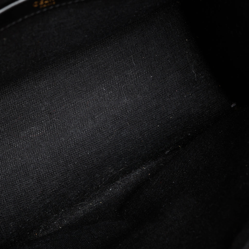 Small Cabas Thais Tote Raffia Black