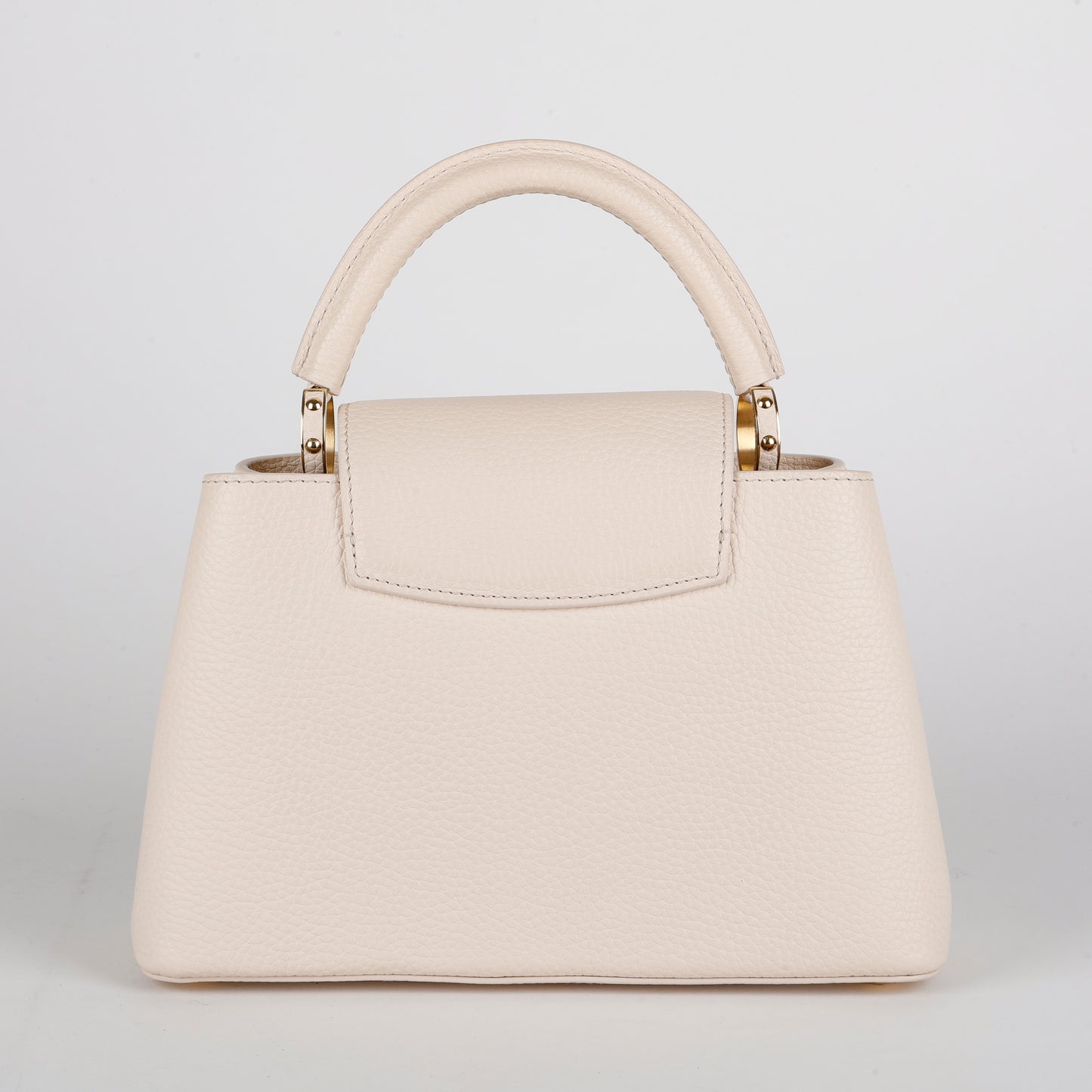 Capucines PM, Iridescent Cream Calfskin