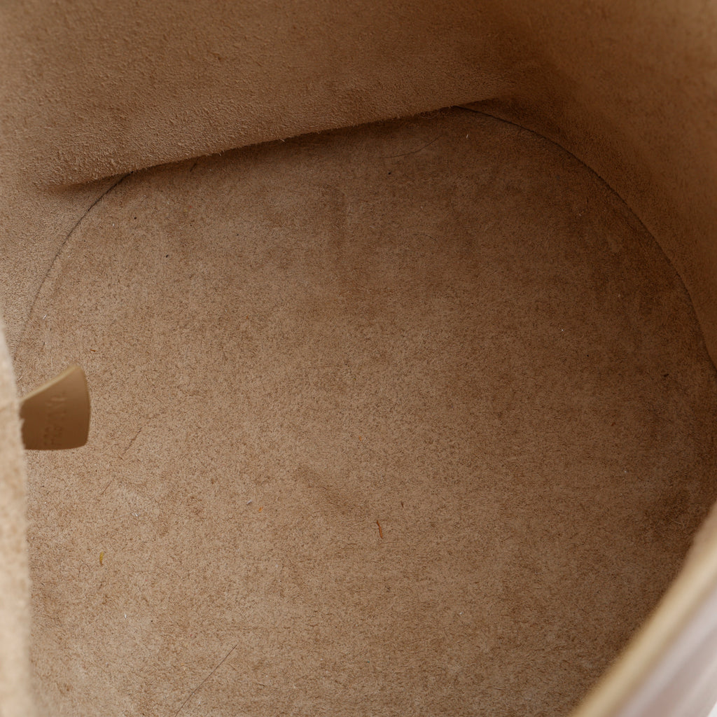 Teen Bucket 16, Beige Smooth Calfskin