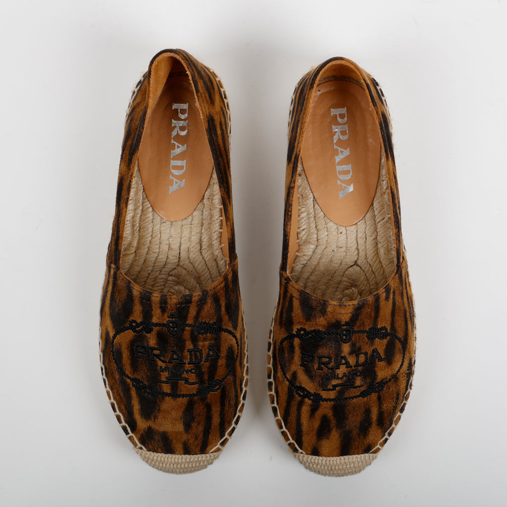 Cheetah Espadrille Flats