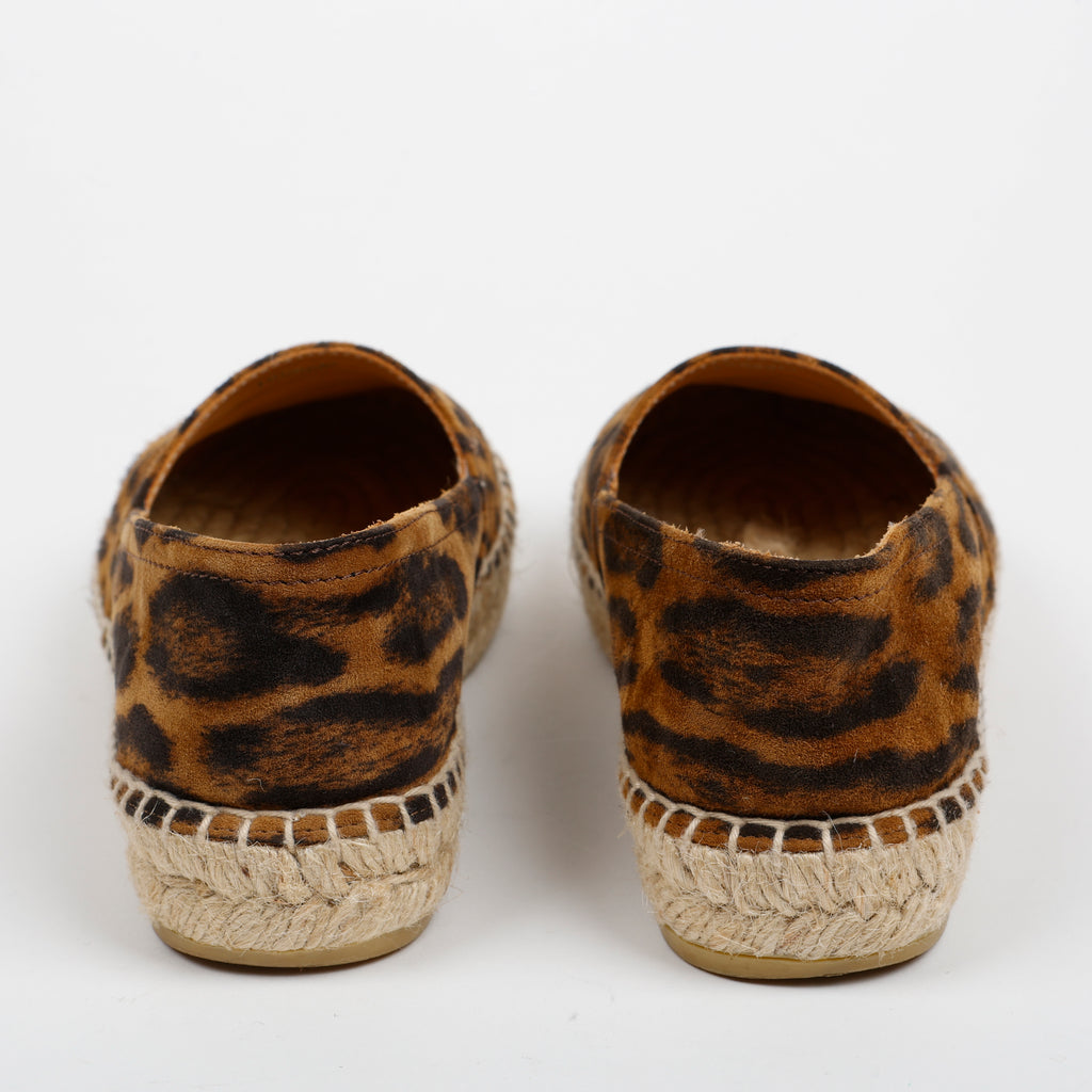 Cheetah Espadrille Flats