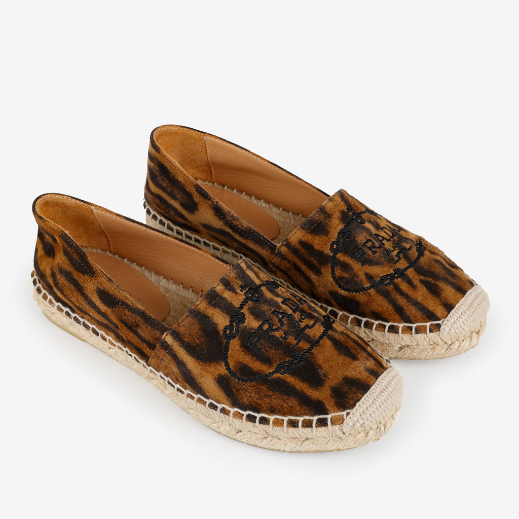 Cheetah Espadrille Flats