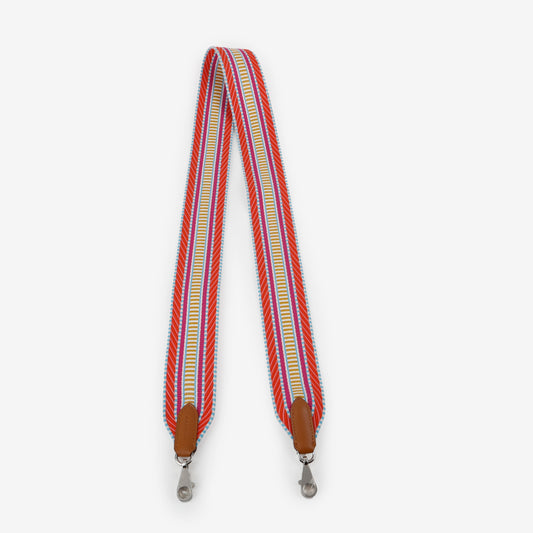 Pink Orange Bandouliere Strap 50mm