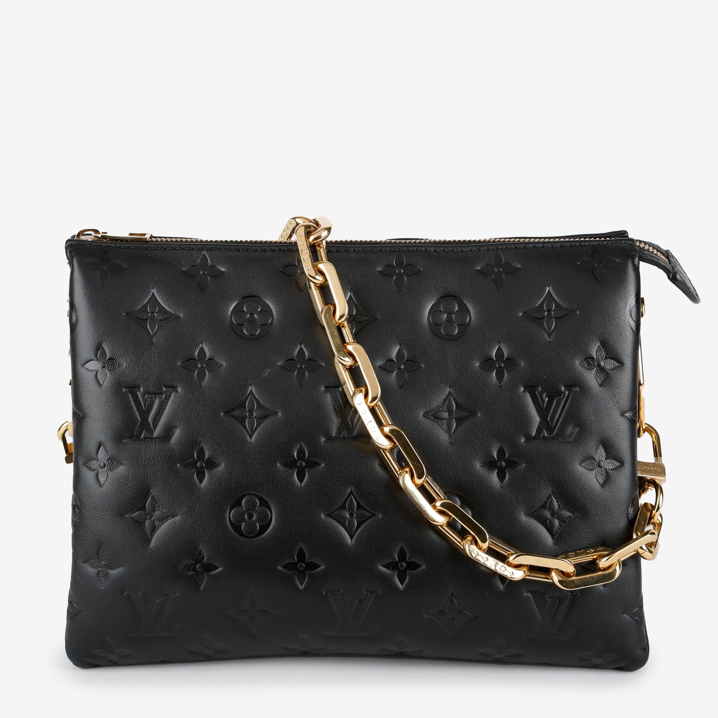 Coussin PM, Black Lambskin