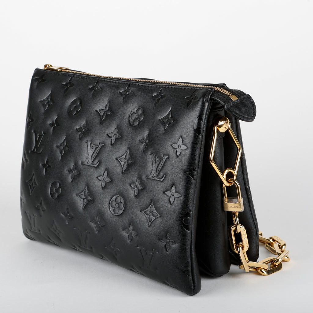 Coussin PM, Black Lambskin