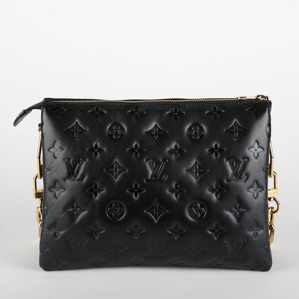 Coussin PM, Black Lambskin