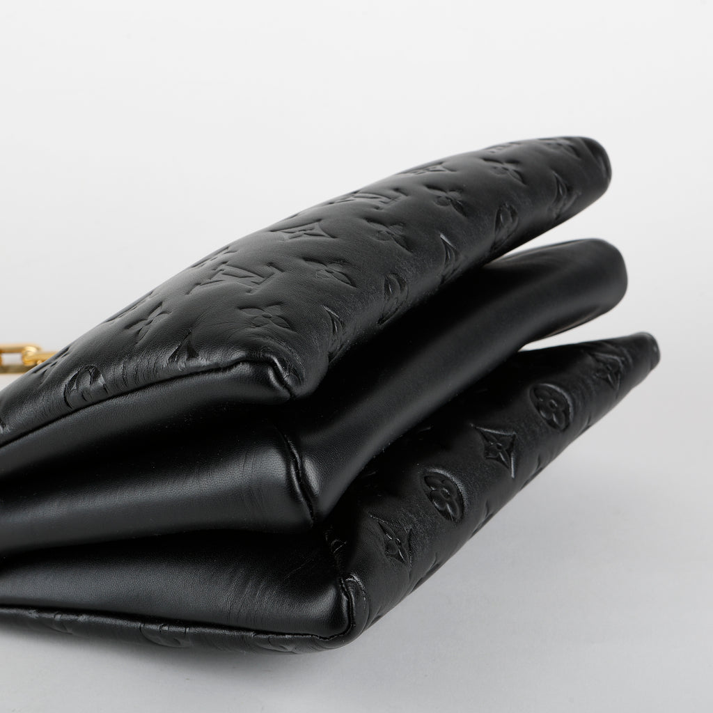 Coussin PM, Black Lambskin