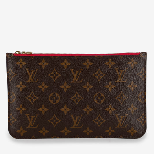 Pochette Wristlet Monogram Fuschia