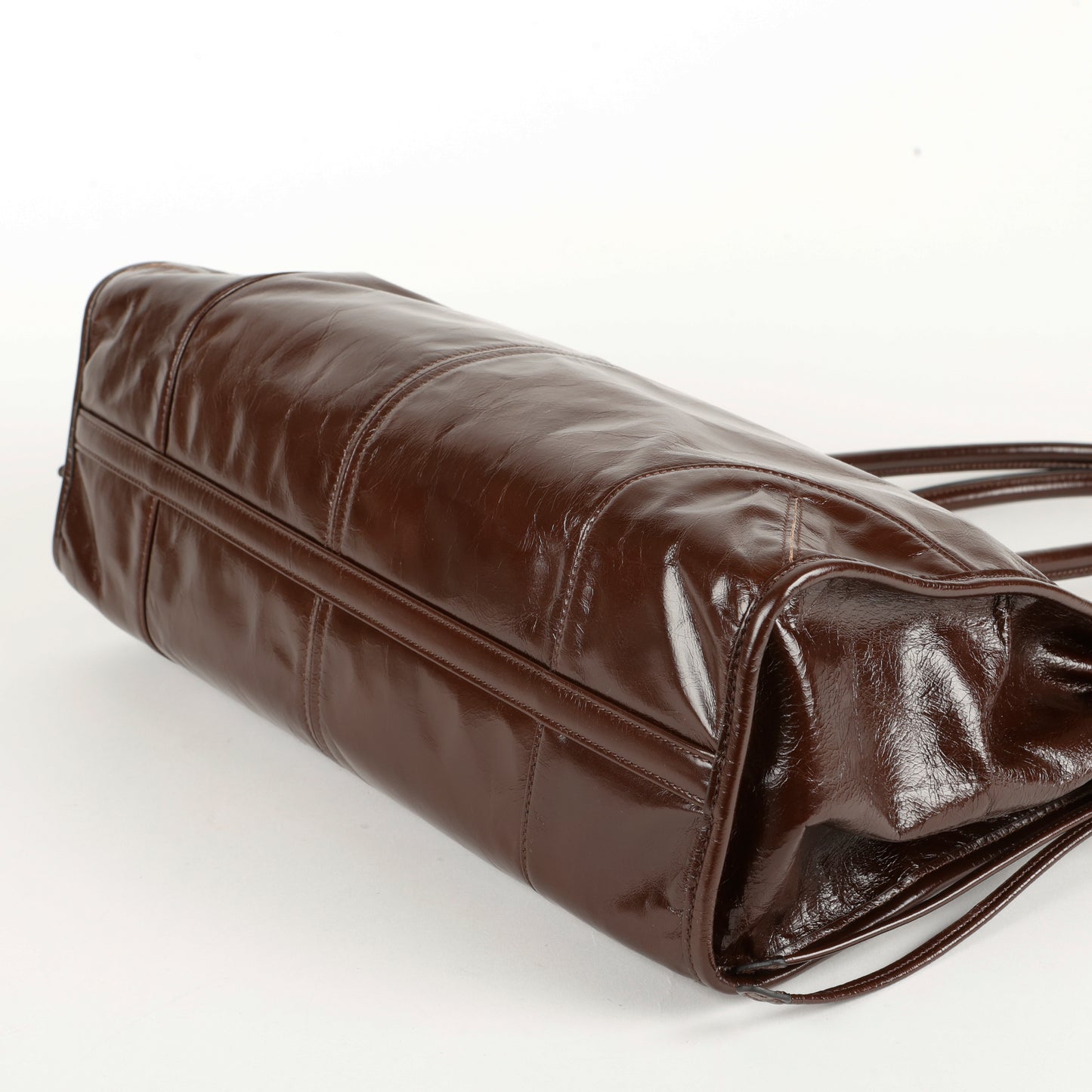 Large Bonnie, Brown Calfskin