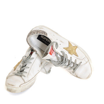 Superstar Cheetah Gold Star Sneakers Size 38