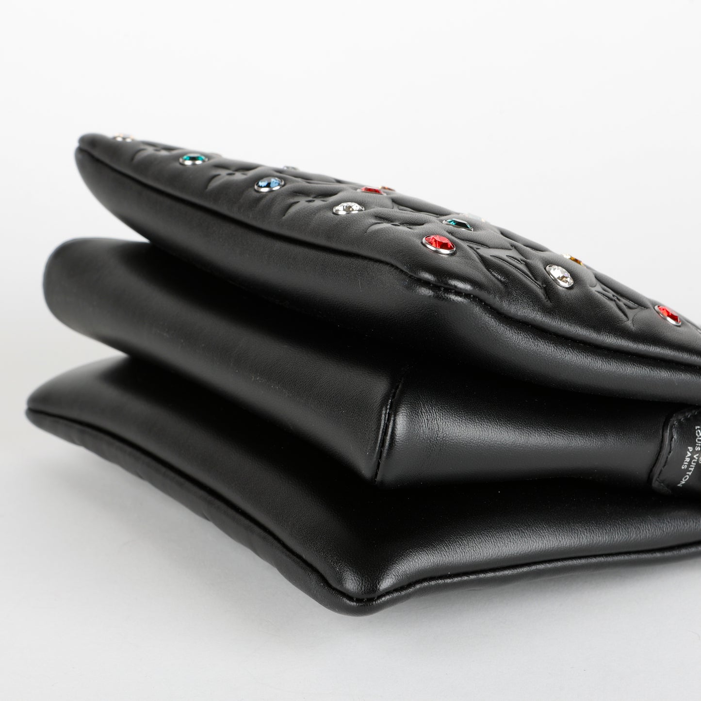 LV X YK Coussin BB Black Lambskin