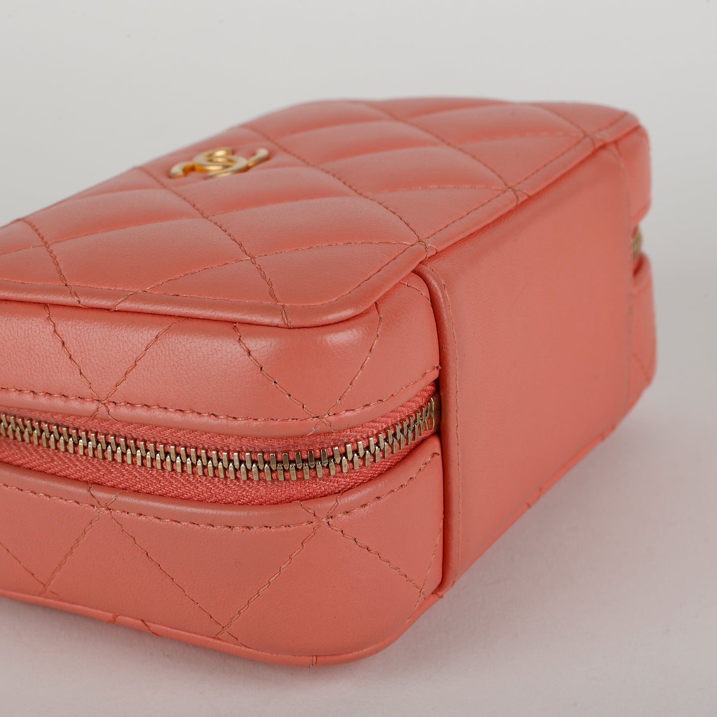 Mini Vanity Top Handle, Pink