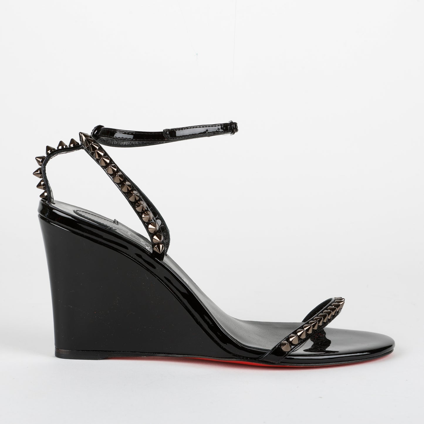 So Me Spike Wedges, Patent Leather