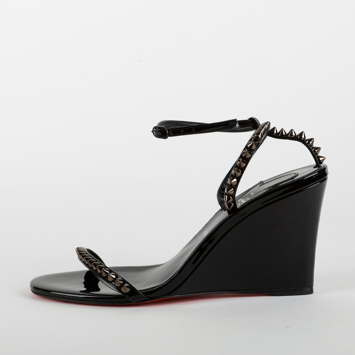 So Me Spike Wedges, Patent Leather