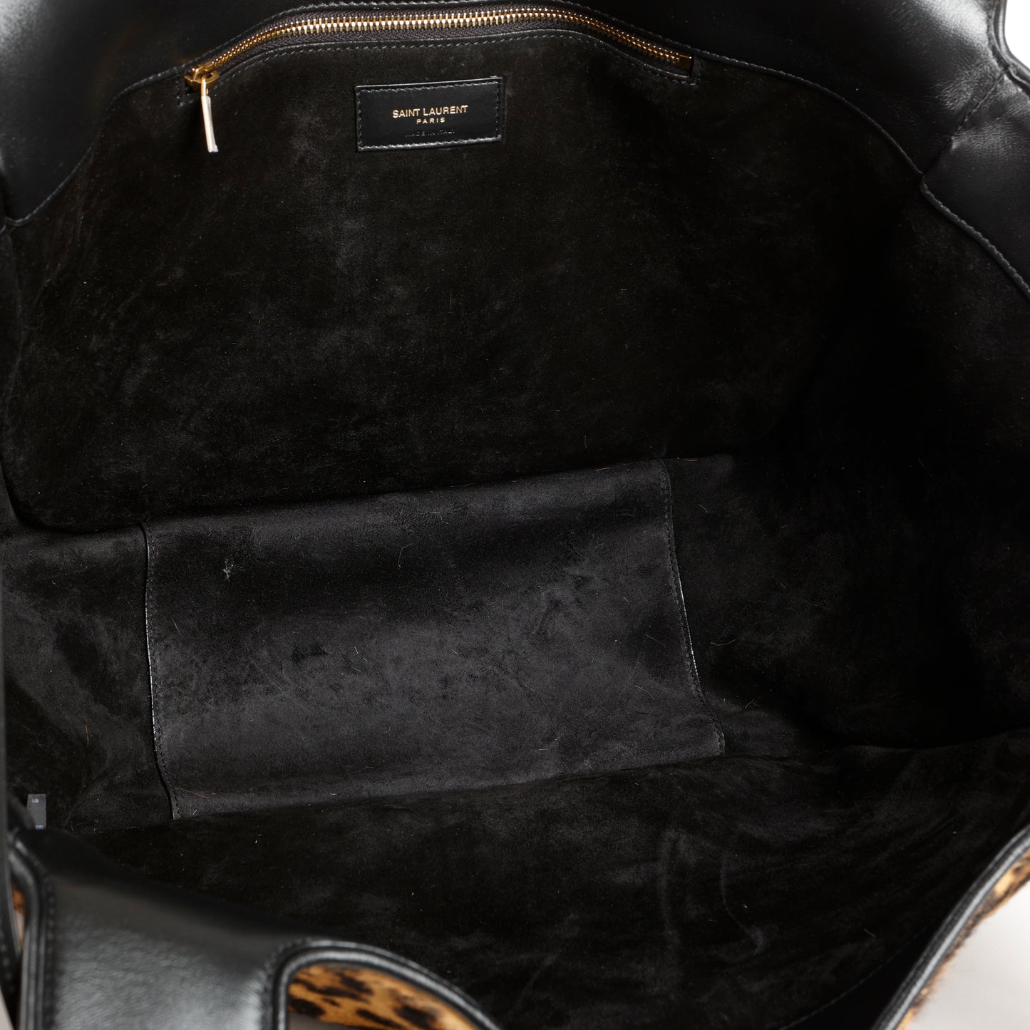 Le 5 A 7 Bea Tote Leopard Calfskin