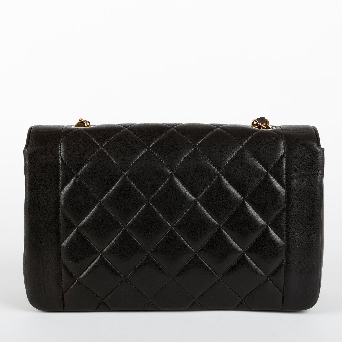 Vintage Diana Lambskin, Black