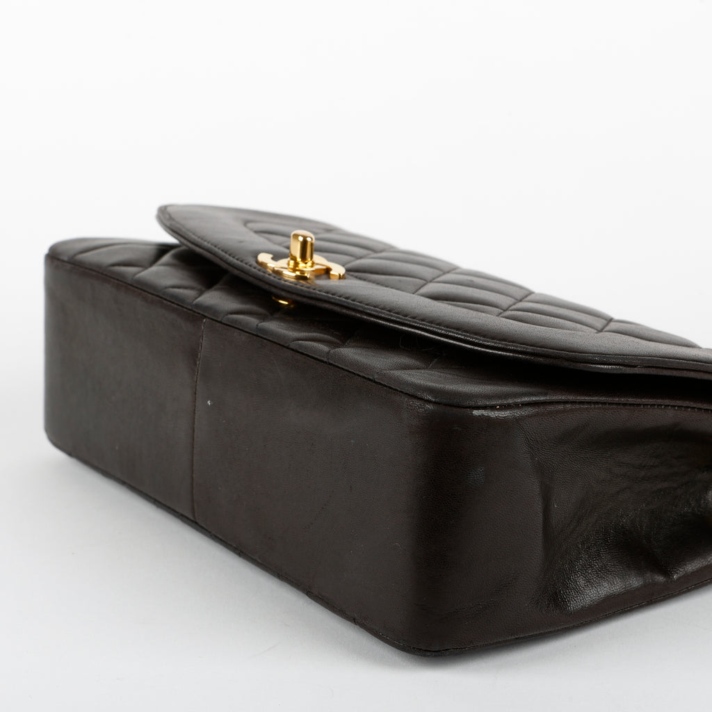 Vintage Diana Lambskin, Black