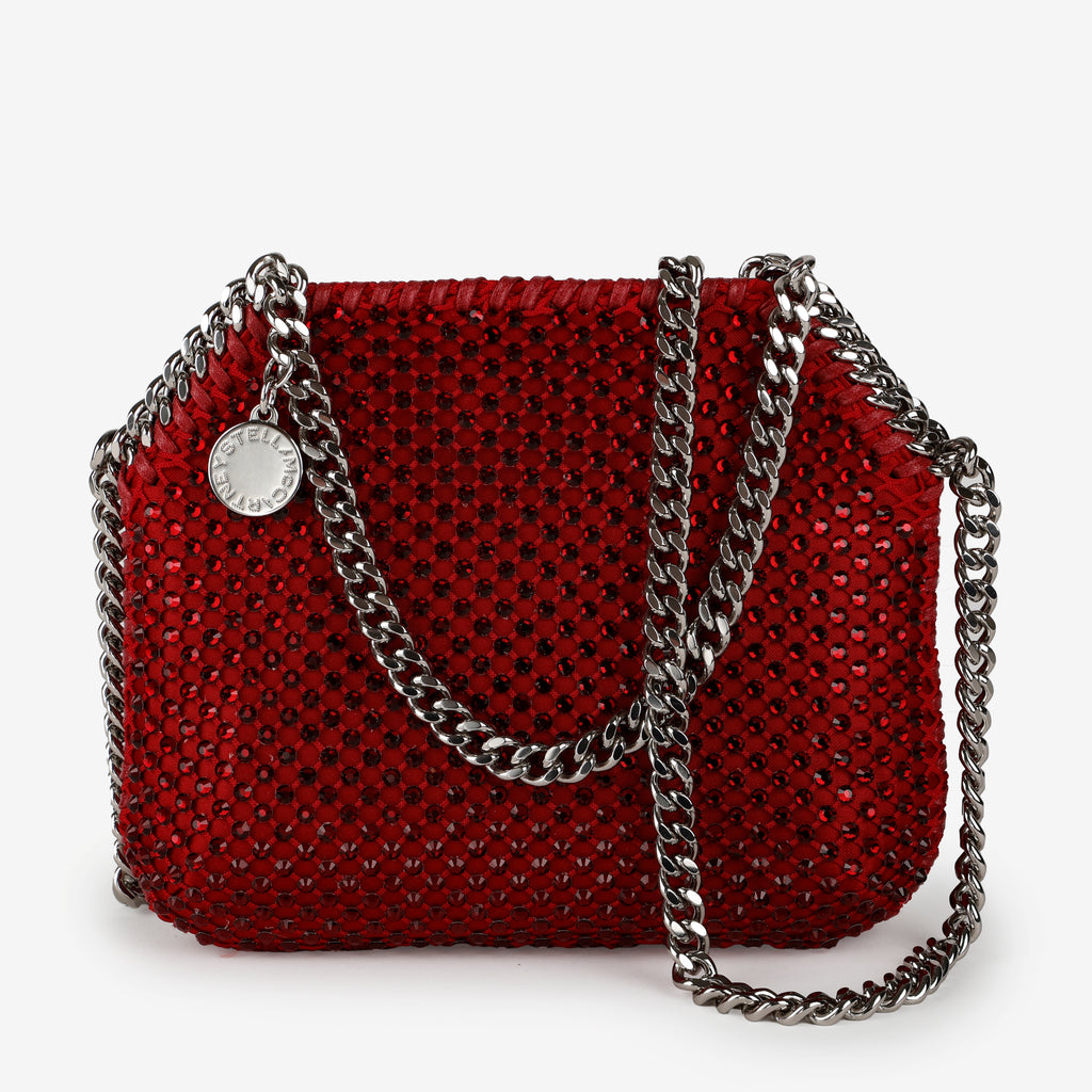 Mini Falabella Tote Bag, Berry