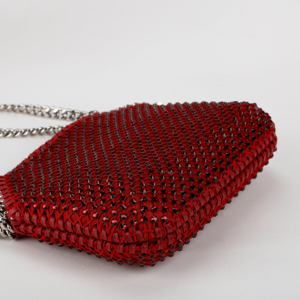 Mini Falabella Tote Bag, Berry