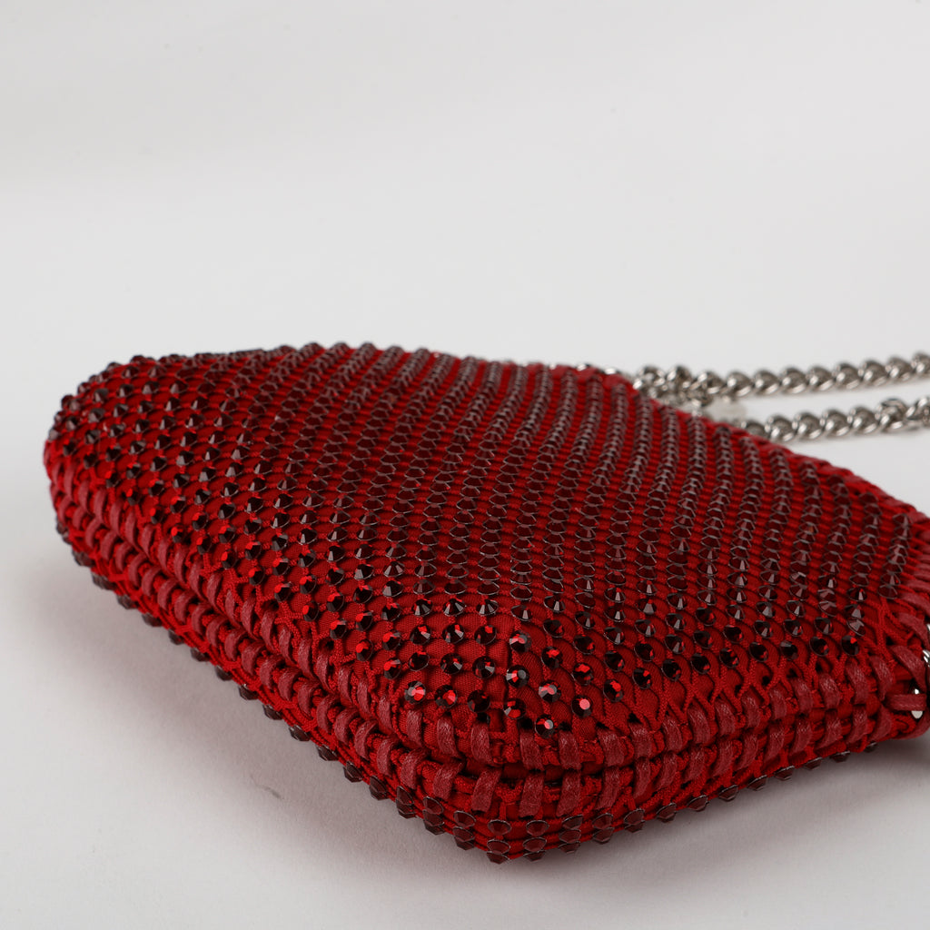 Mini Falabella Tote Bag, Berry