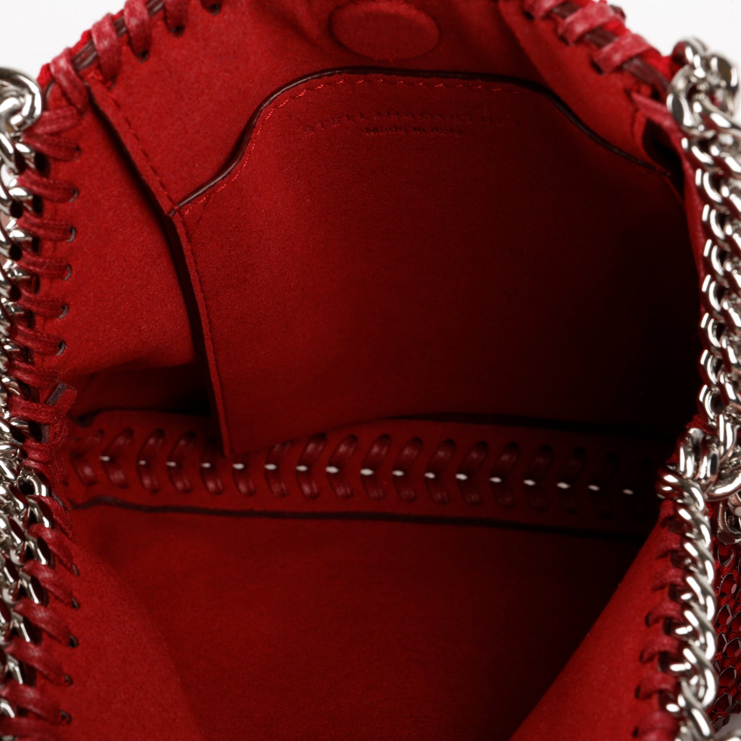 Mini Falabella Tote Bag, Berry