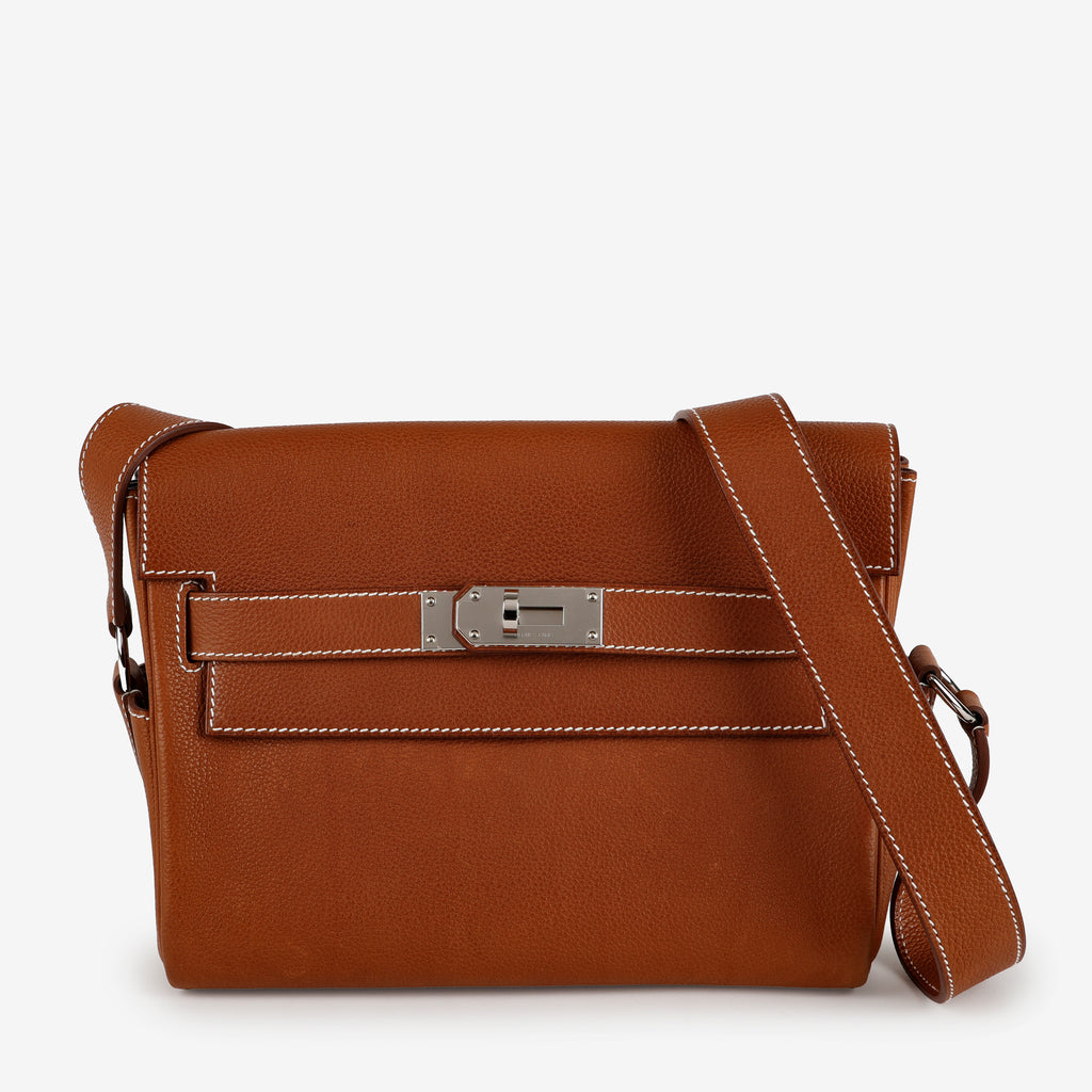 Kelly Messenger PM, Gold Fauve Barenia