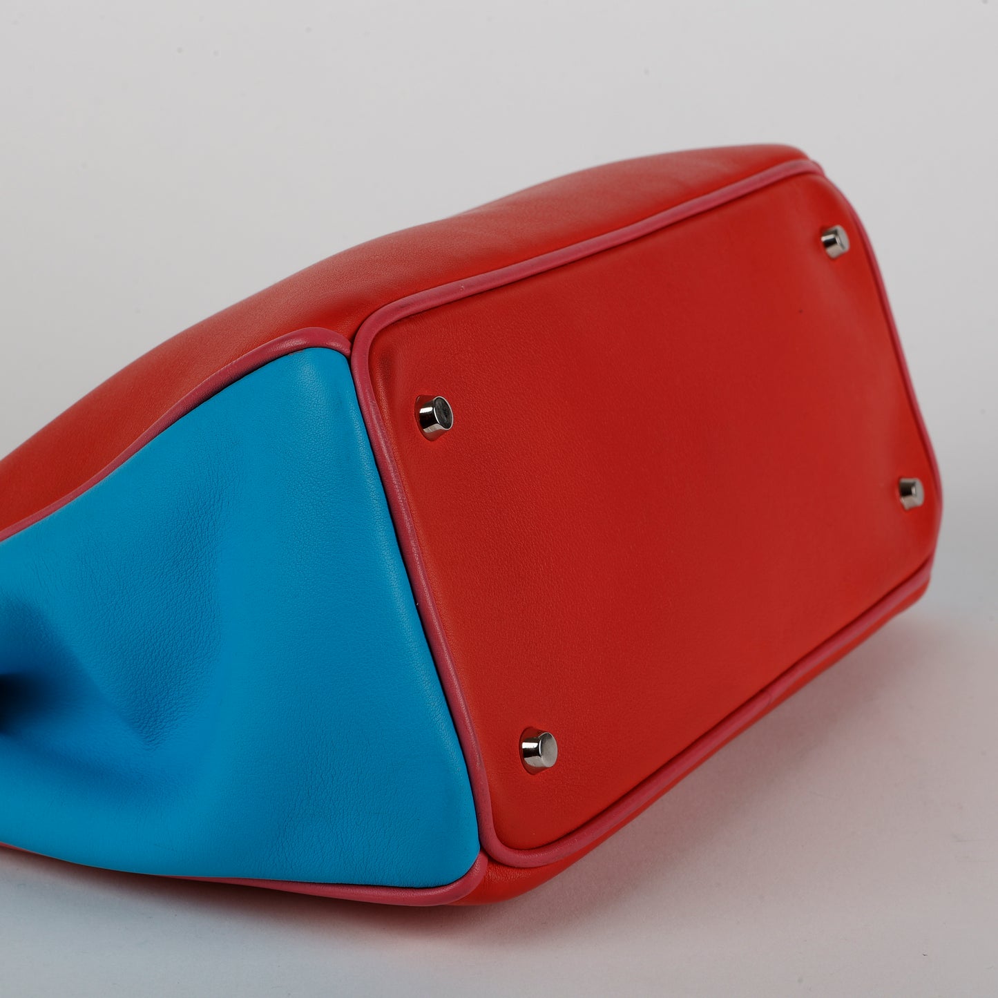 Mini Diorissimo, Tricolor Calfskin