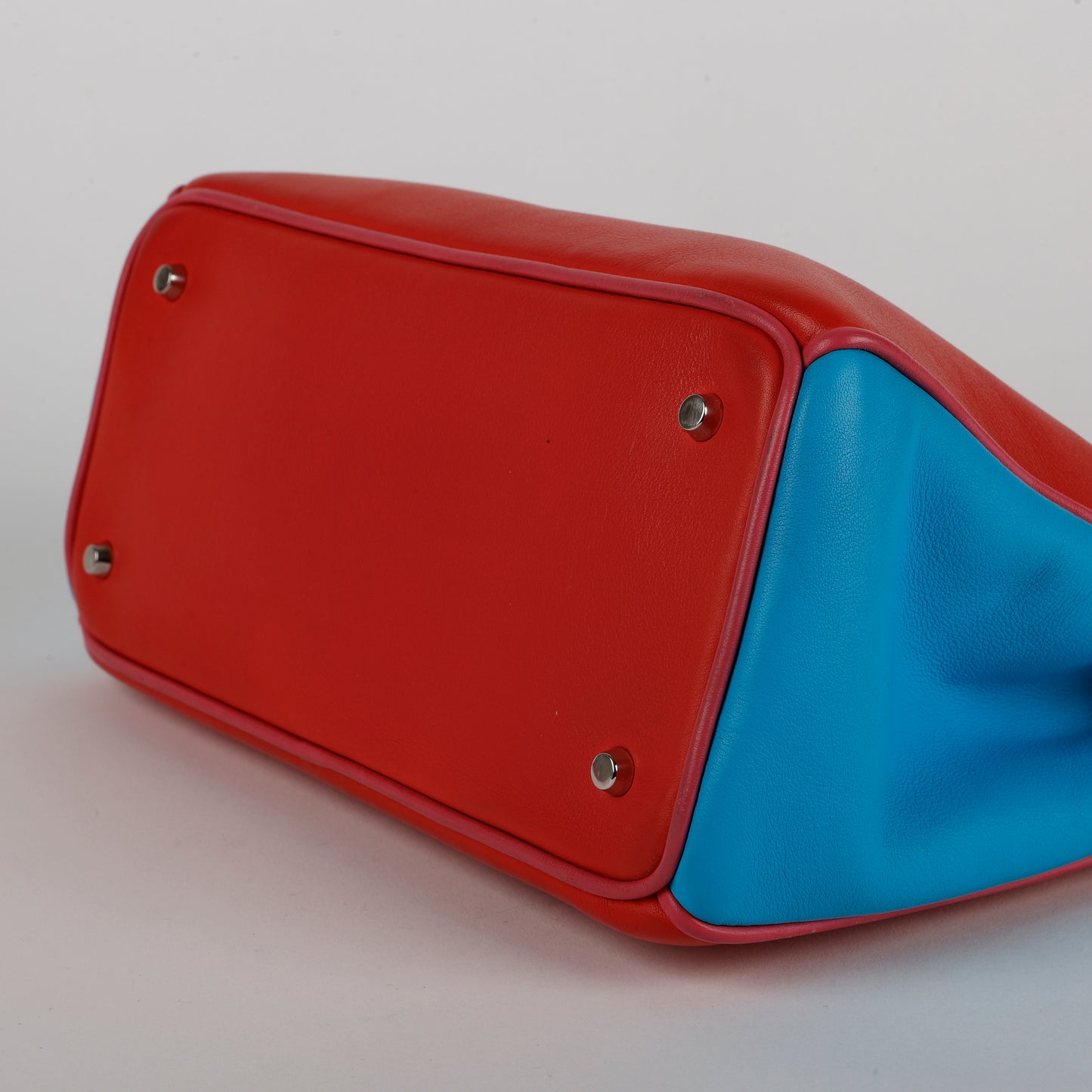 Mini Diorissimo, Tricolor Calfskin