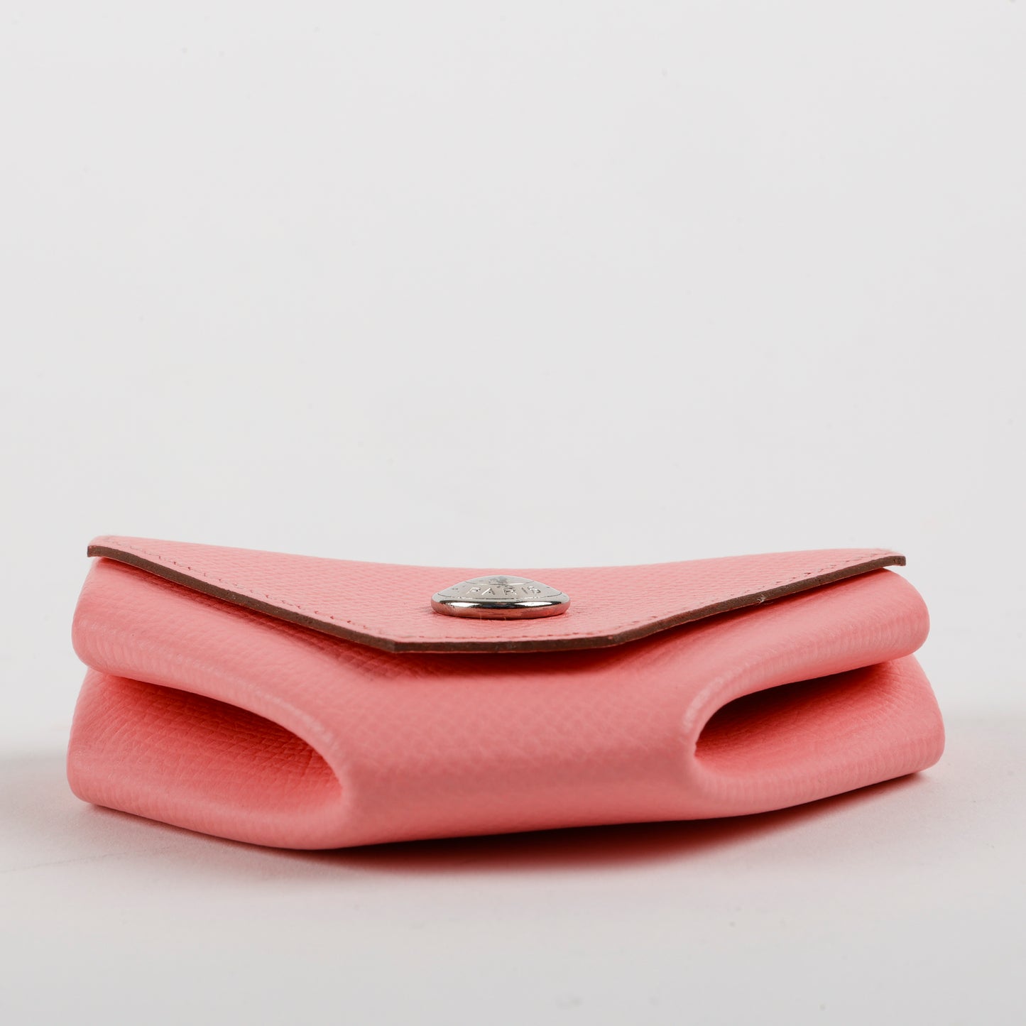 Levain Quatre Coin Purse, Rose Confetti Epsom