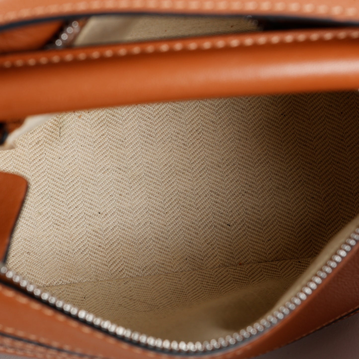 Mini Puzzle Bag, Tan Calfskin