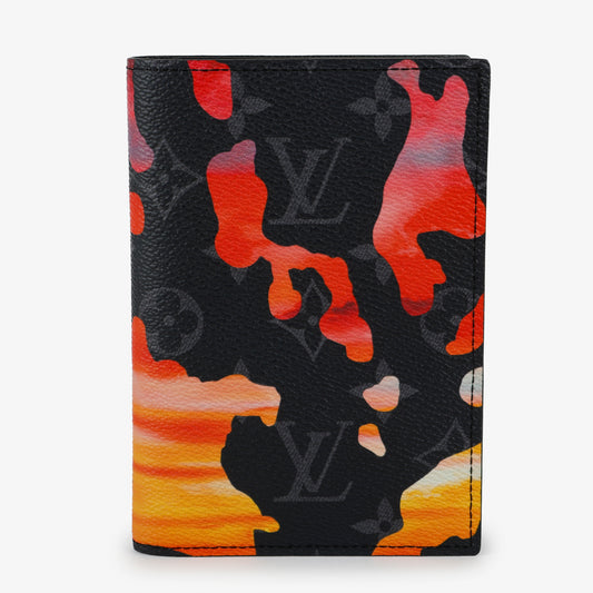 Monogram Eclipse Sunset Passport Holder