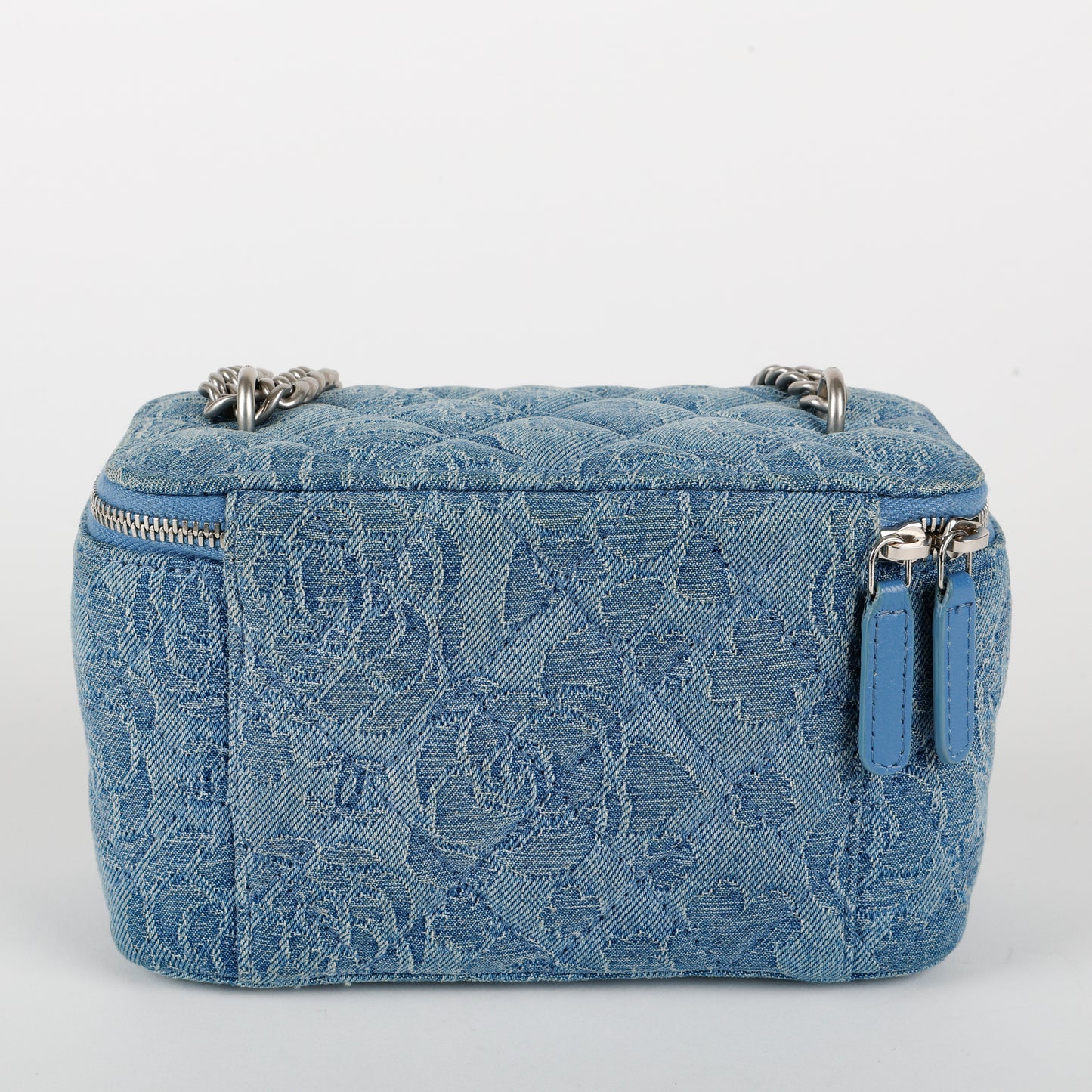 Small Sweetheart Vanity Case, Denim