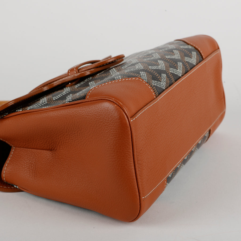 Mini Saigon Top Handle, Black Brown