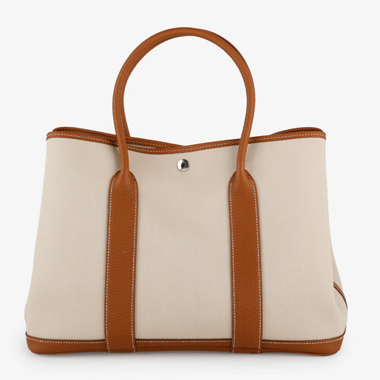 Garden Party 36 Ecru Canvas/ Gold Negonda