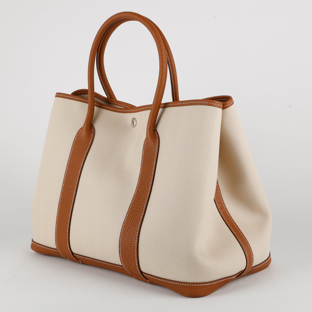 Garden Party 36 Ecru Canvas/ Gold Negonda