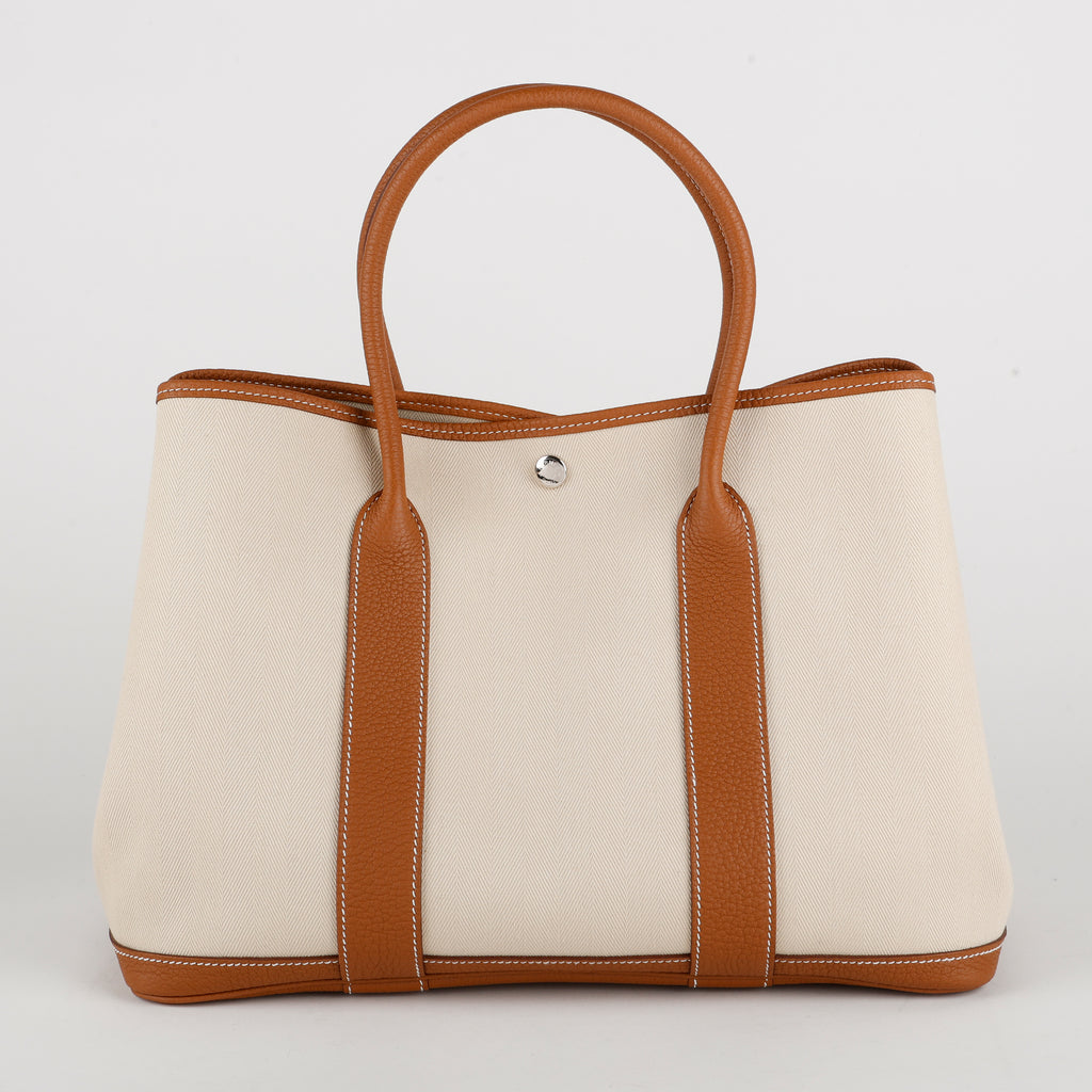 Garden Party 36 Ecru Canvas/ Gold Negonda