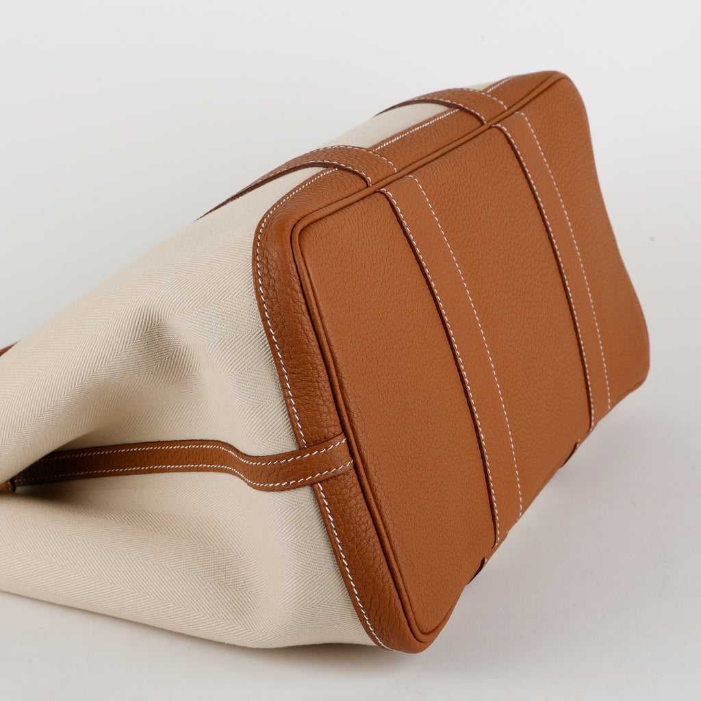 Garden Party 36 Ecru Canvas/ Gold Negonda