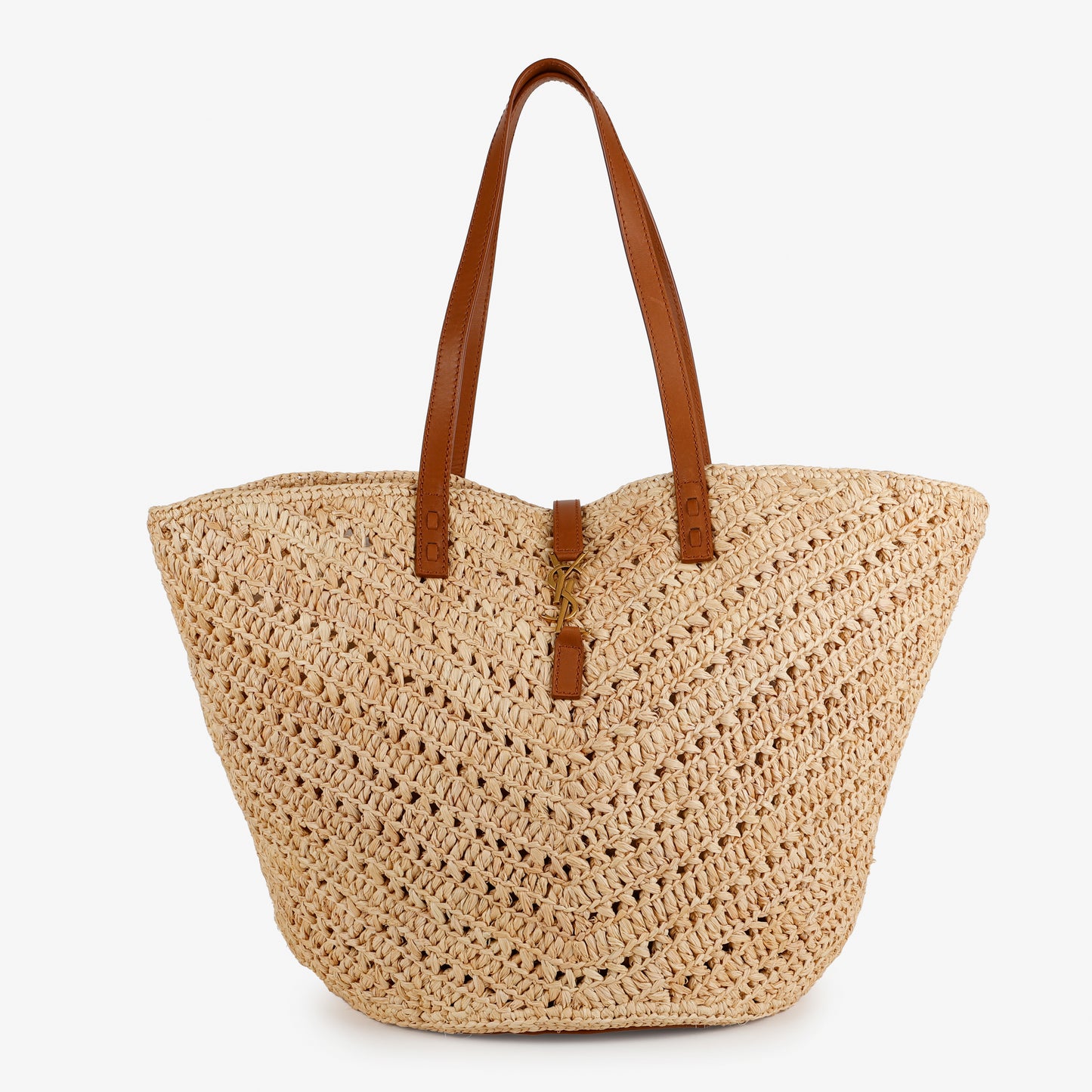 Medium Panier Raffia Tote