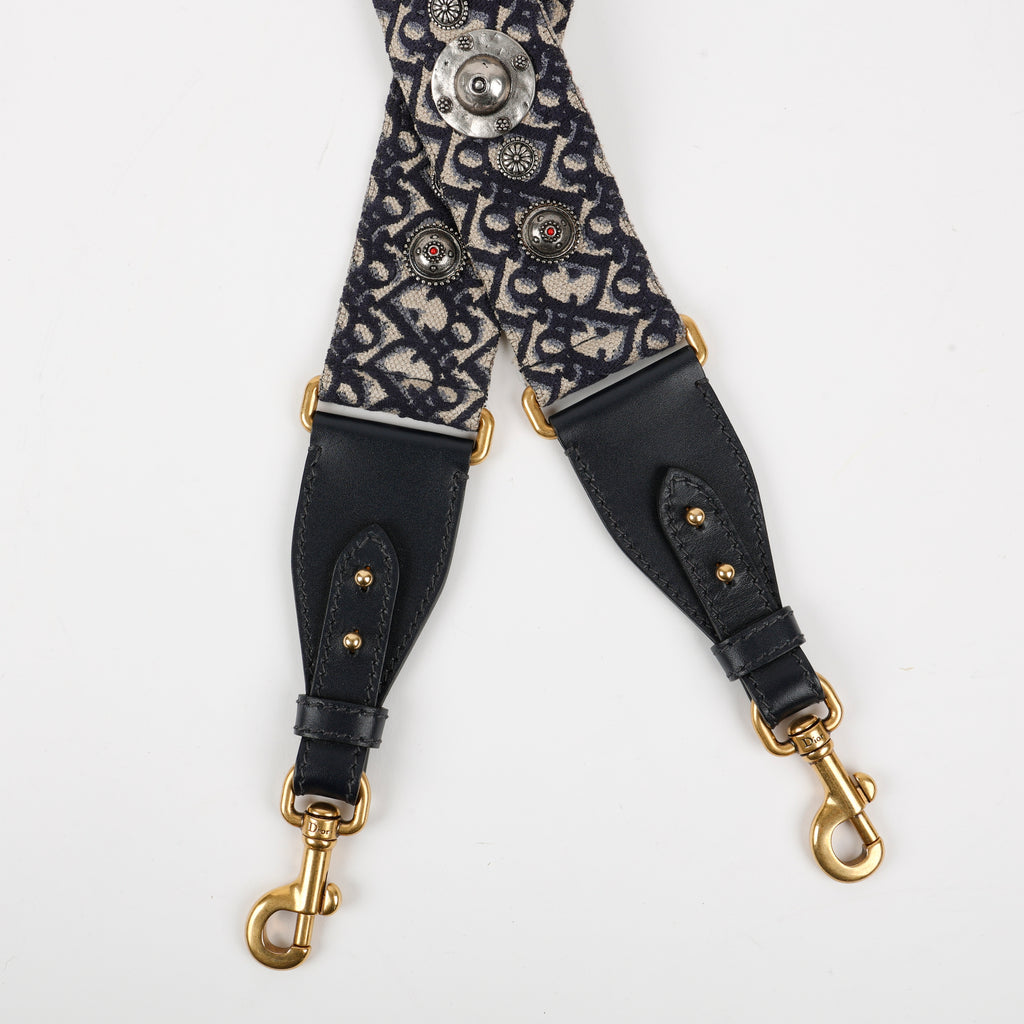 Oblique Shoulder Strap Blue