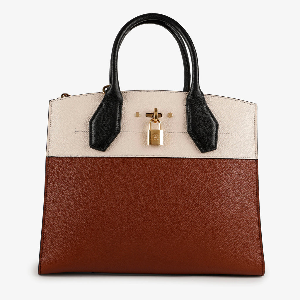 City Steamer MM, Brown/Cream