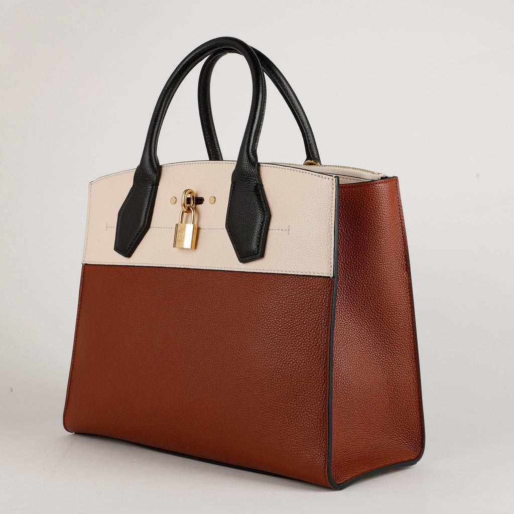 City Steamer MM, Brown/Cream