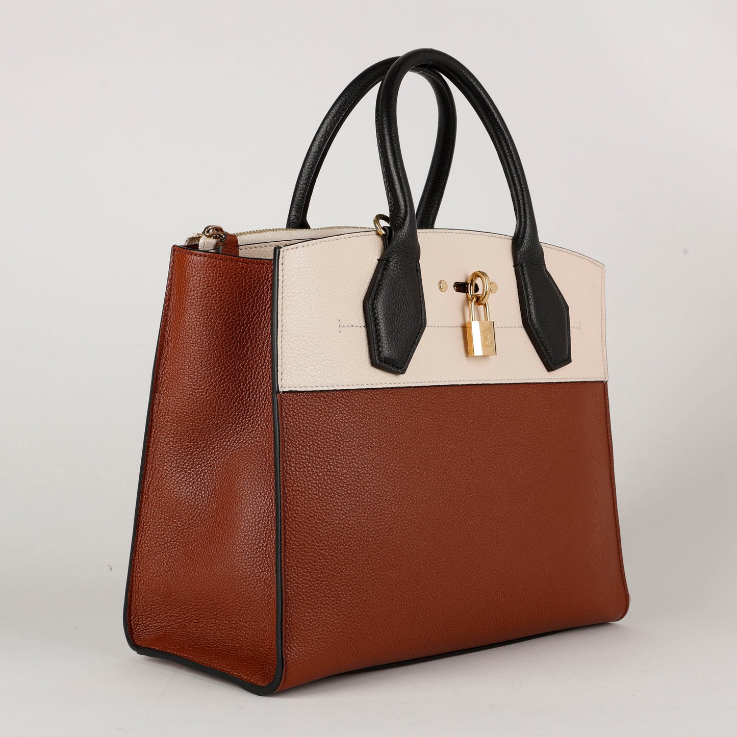 City Steamer MM, Brown/Cream