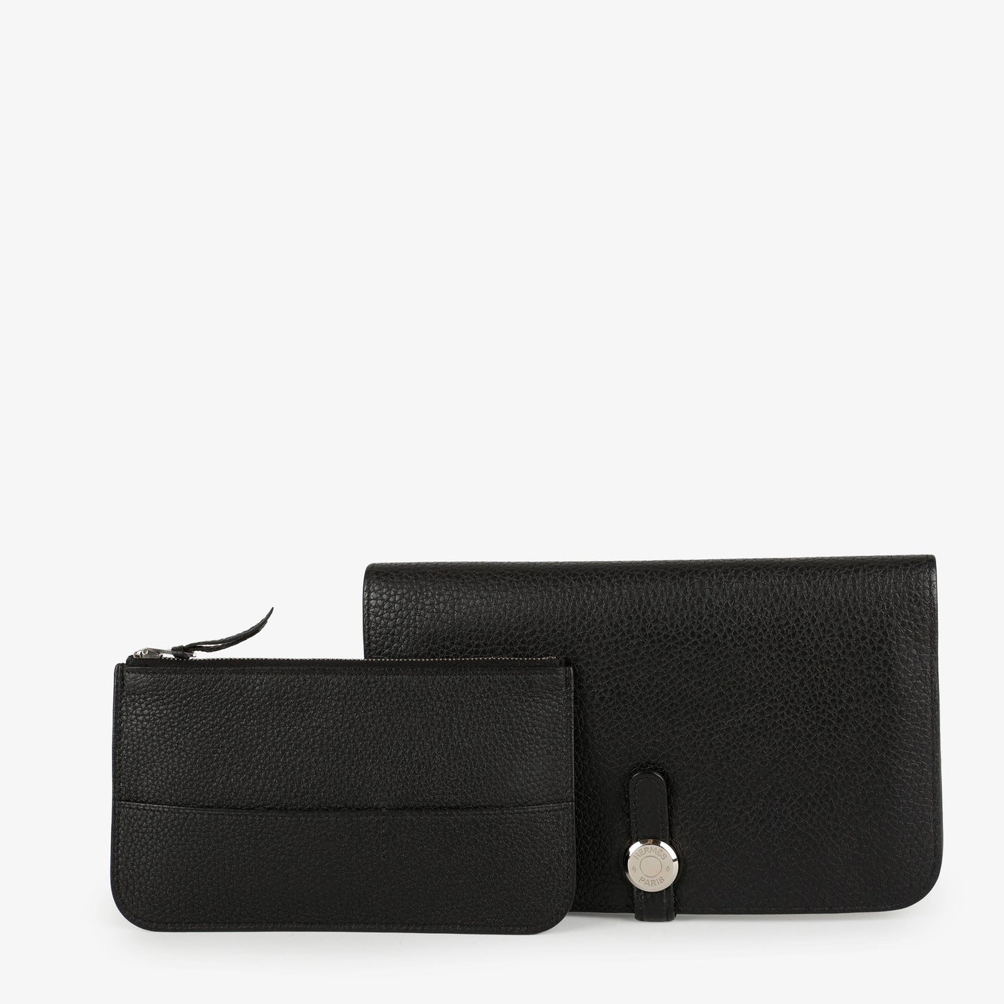 Dogon Duo Wallet, Noir Clemence