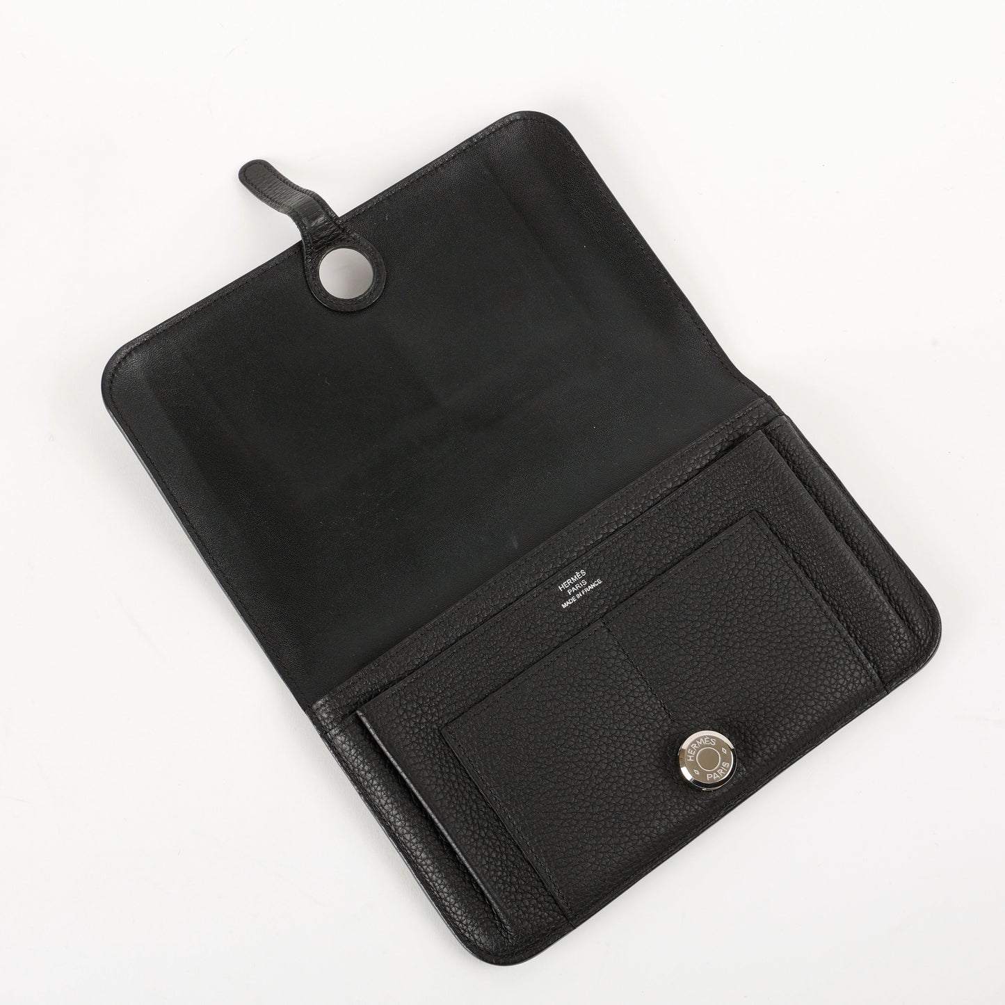 Dogon Duo Wallet, Noir Clemence