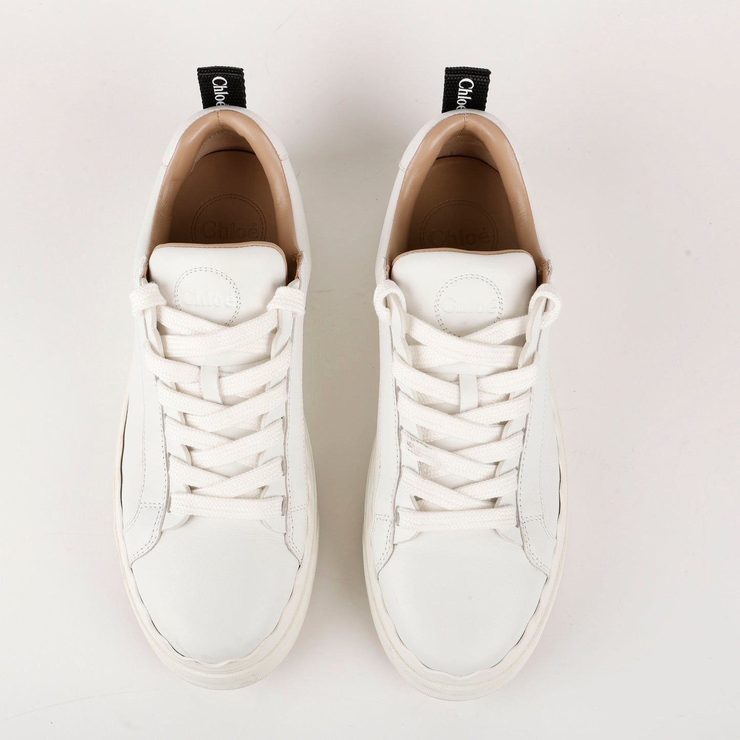 Lauren Scalloped Sneakers, Size 39