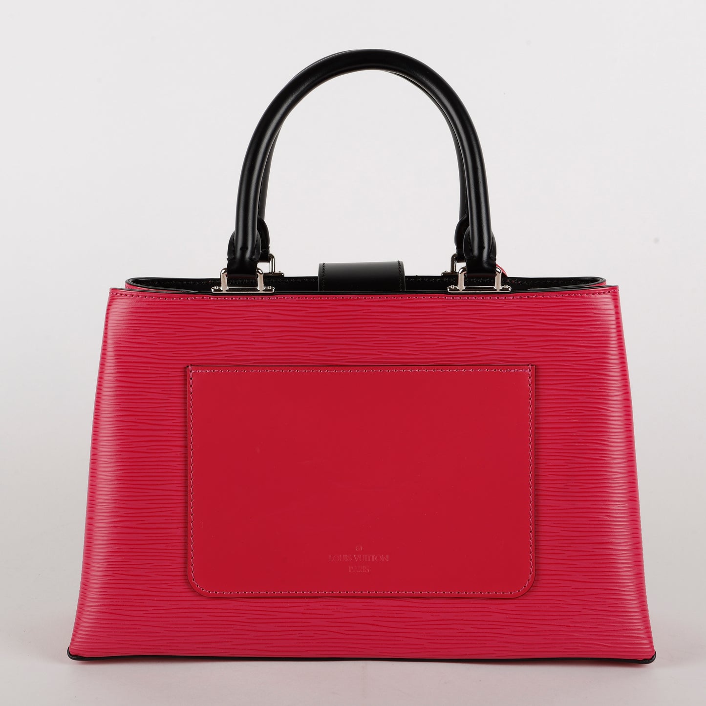 Kleber PM, Hot Pink and Black Epi Leather