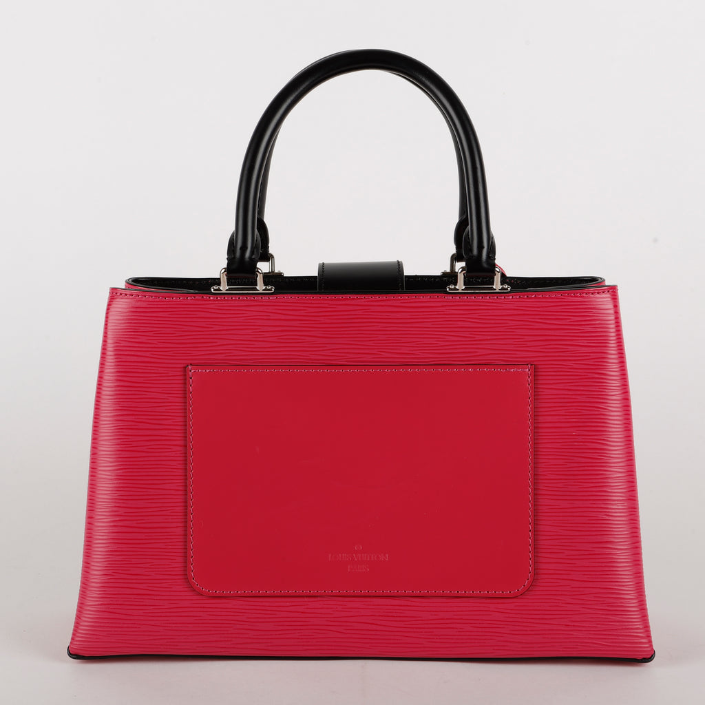 Kleber PM, Hot Pink and Black Epi Leather